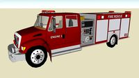 COMMERCIAL RESCUE PUMPER