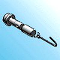 Attachment spring with hook