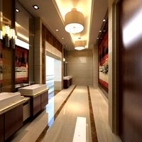 Public toilets 001 3D Model
