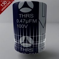 Electrolytic Capacitors 3D Model