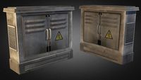 Electric Fuse Box 02 3D Model