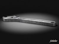Adjustable wrench STD MAT 3D Model