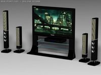 Home Cinema 3D Model