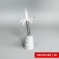 Bathroom Accessory 3D Model