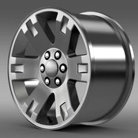 GMC Yukon XL rim 3D Model