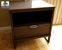 Ashley Sonya Drawer Night Stand  3D model 3D Model