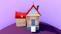 LOW POLY HOUSE 3D MODELS