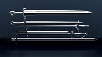 Swords pack 3D Model