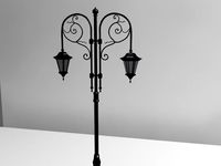Street lamp 3D Model