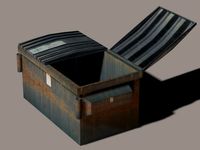 Rusty Dumpster 1 3D Model