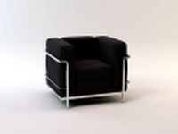 Grand Armchair 3D Model