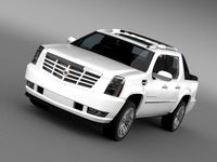Cadillac Escalade 2013 EXT 3D Model