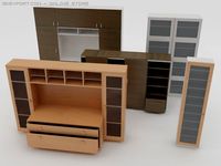 Cabinets coupe 3D Model