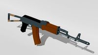 AK-74 game ready model