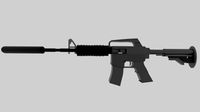 M4A1 OBJ