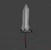 large two-handed sword