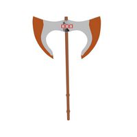 two-handed ax