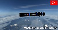 mizrak-u anti-tank missile