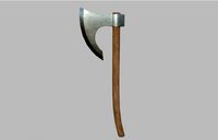 ax low poly textured