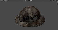 helmet from the mine 19xx