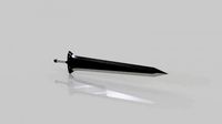 kirito sword sword art online 3