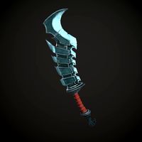 stylized sword