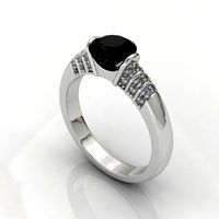 Edent Diamond Ring 3D Model