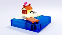 House on sand