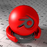 Red Plastic Shader