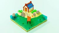 Little house on the island