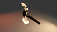 two-handed axe