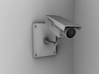 Security Camera 3D Model