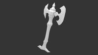 low poly melee