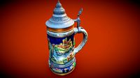 German beer stein