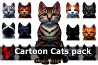 Cartoon Cats pack