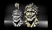 Jesus Head pendant | 3D