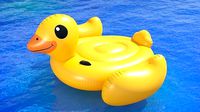 Intex mega yellow duck island