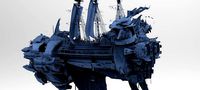 Gor God Killer Dreadnaught airship