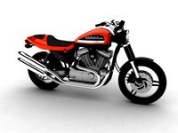 HarleyDavidson XR1200 2010 3D Model