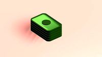 Lowpoly Money Banknote Cash Dollars
