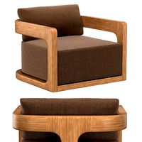 CASSALE SWIVEL LOUNGE CHAIR WITH CUSHION INSERTS