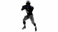 Carolina Panthers American Football Player Running The Ball Fur
