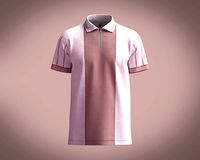 Mens Polo Shirt- Dusty Rose