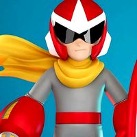 Blues Protoman Rockman MegaMan