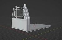 Ute tray with 4 inch stacks