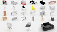 A collection of 27 furniture - Bundle Pack