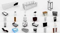 A collection of 27 Furniture - Bundle Pack