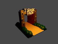 Jurassic park Gate