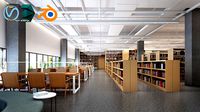 Library - 01 - 3D Model