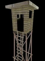 Wooden Watch Tower
